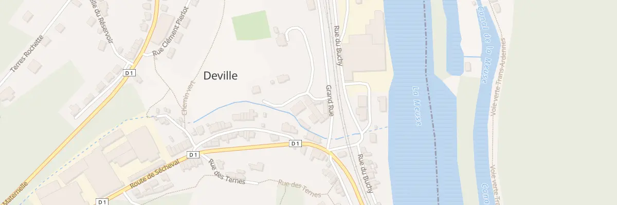Plan du 5459 Grand’rue à Deville