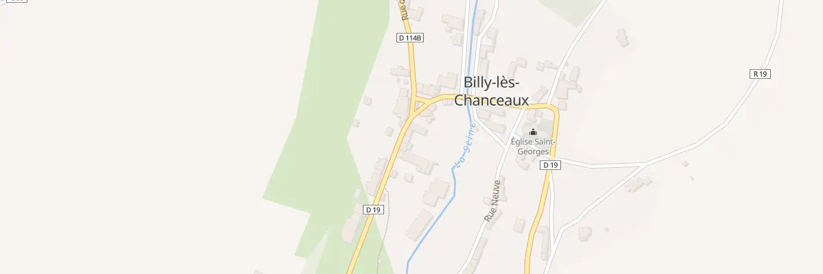 Plan du 9005 Rue de Chanceaux à Billy-lès-Chanceaux