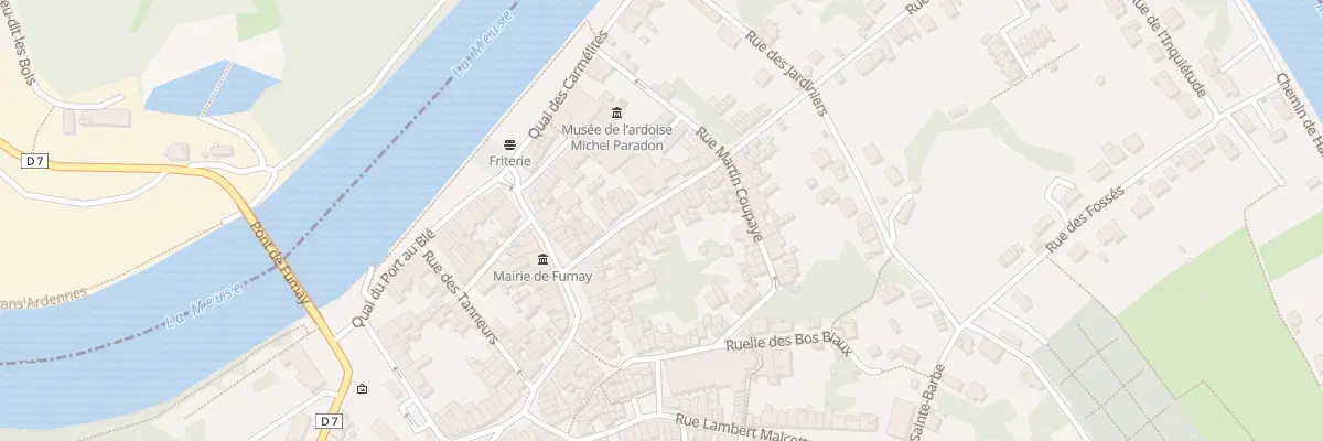 Plan du 68 Rue des Fusillés à Fumay
