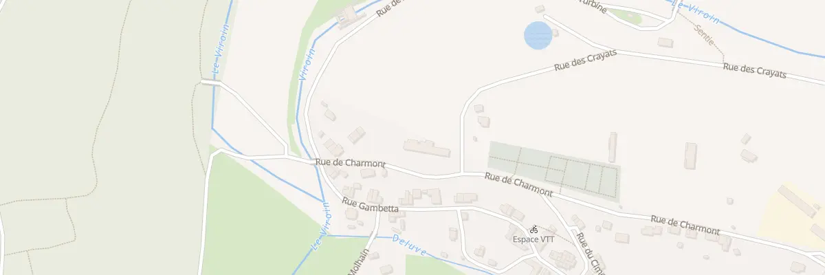 Plan du 5001A Rue de Charmont à Vireux-Molhain