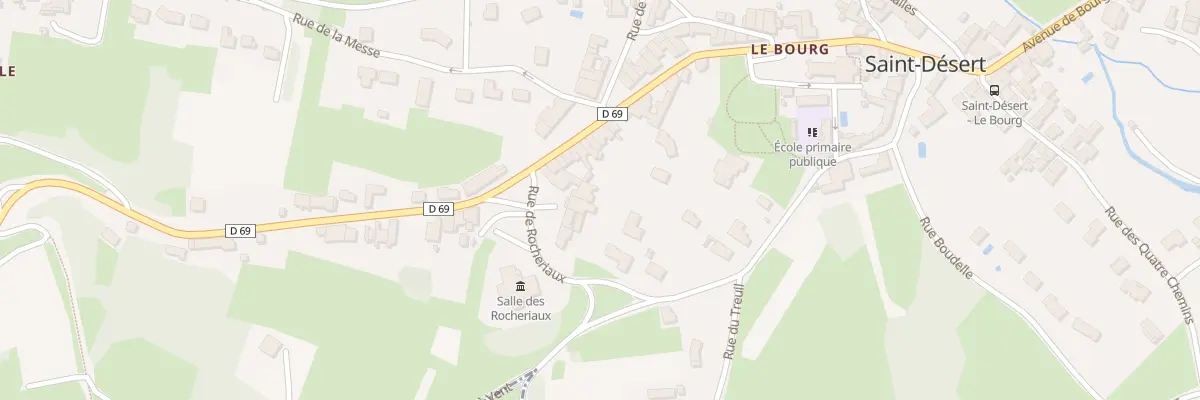Plan du 5017 Pl des Noyers à Saint-Désert