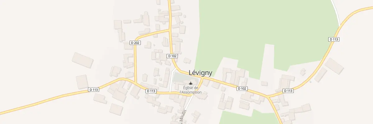 Plan du 3 Rue de la Fontaine à Lévigny