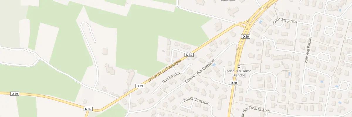 Plan du 10 Rue du Triangle à Anse