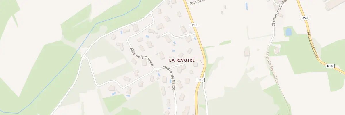 Plan du 5 All de la Mine à Chuyer