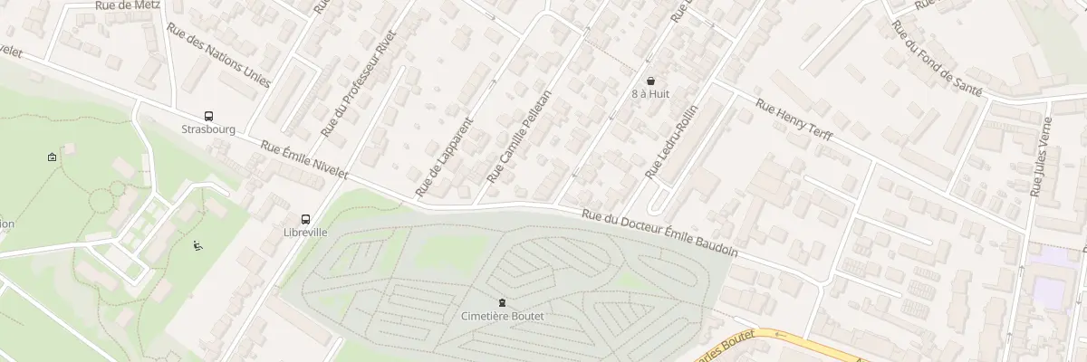 Plan du 1B Rue Louis Blanc à Charleville-Mézières