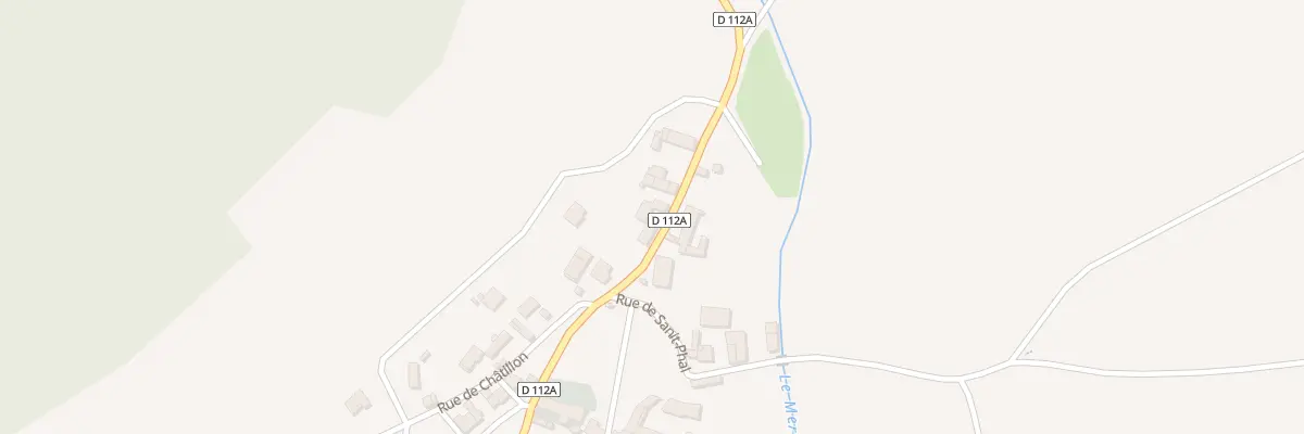 Plan du 8 Rue de l’Orme à Villiers-le-Duc