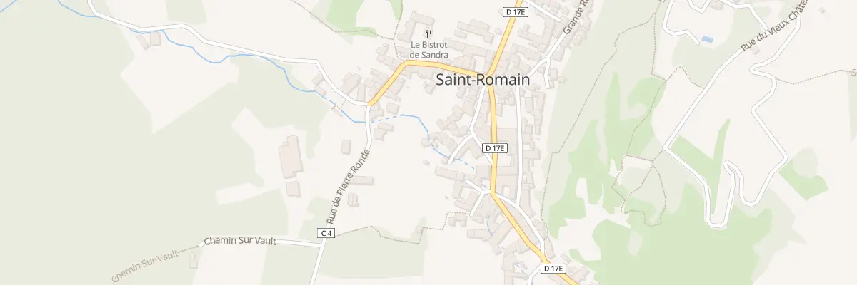 Plan du 5024 Le Village Bas à Saint-Romain