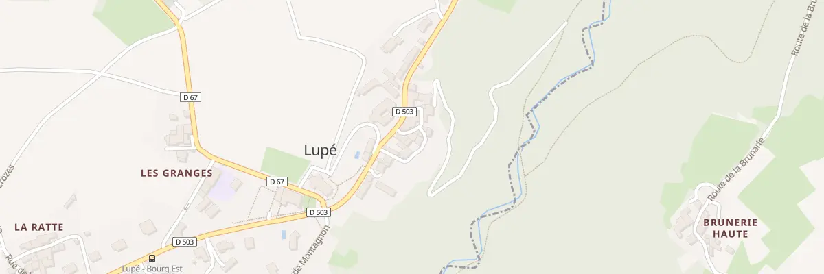 Plan du 13 Rle de la Tour à Lupé
