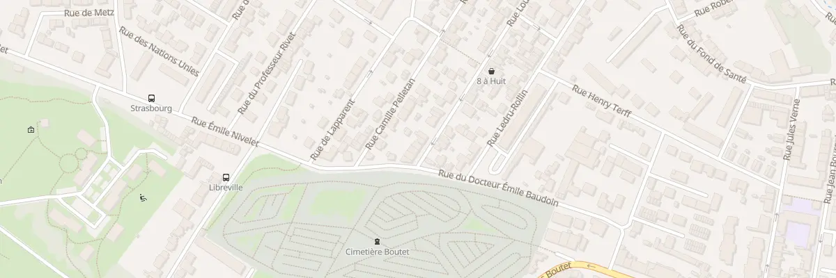Plan du 5 Rue Louis Blanc à Charleville-Mézières