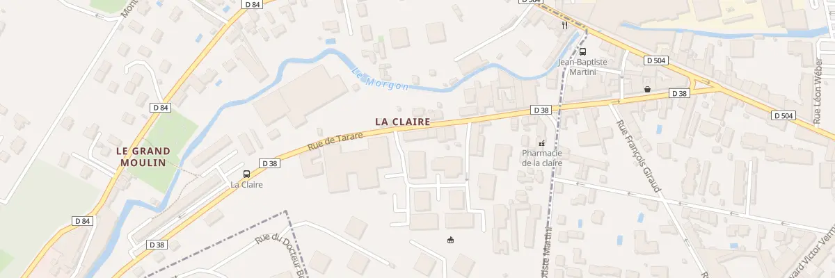 Plan du 349 Rue de Tarare à Gleizé