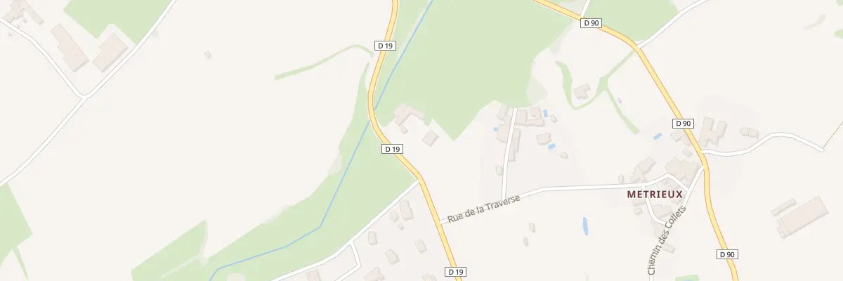 Plan du 1 Rte de Pélussin à Chuyer