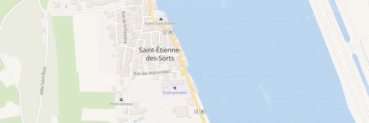 Plan du 207 Av du Mistral à Saint-Étienne-des-Sorts