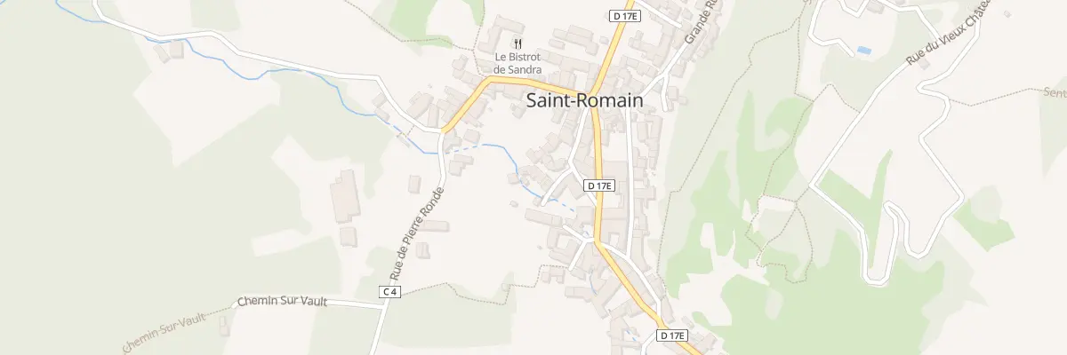 Plan du 5023 Le Village Bas à Saint-Romain