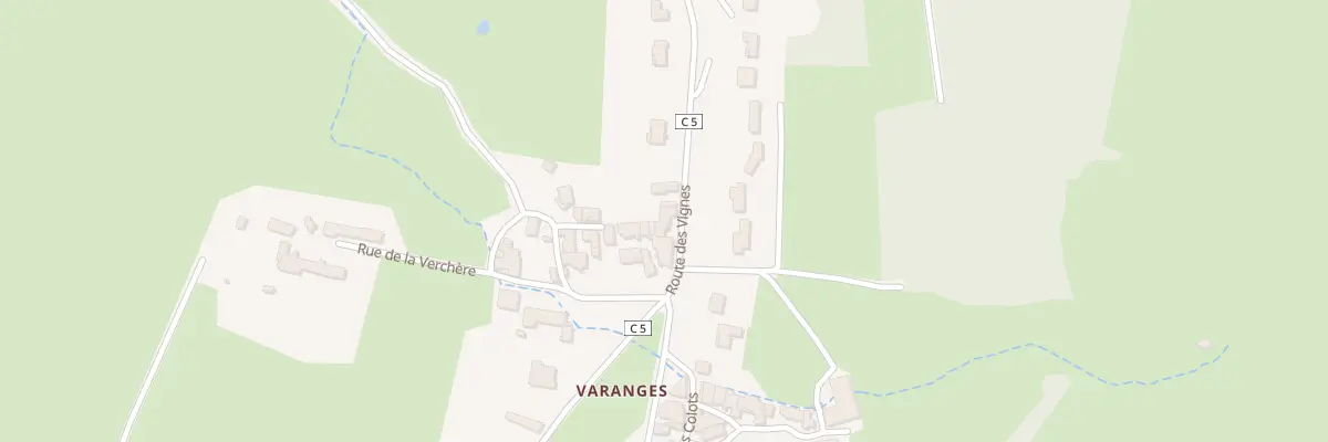 Plan du 23 Rte des Vignes à Cortambert