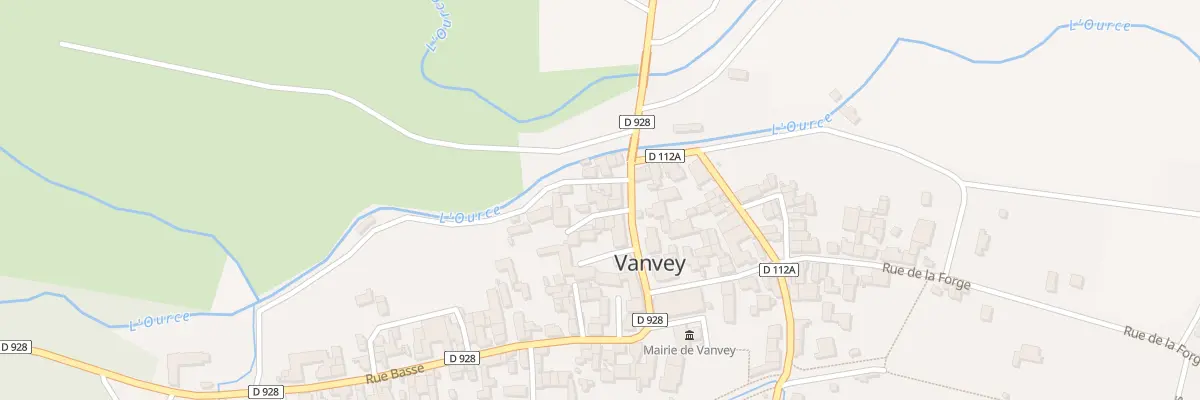 Plan du 9004 Che de Derriere Le Village à Vanvey