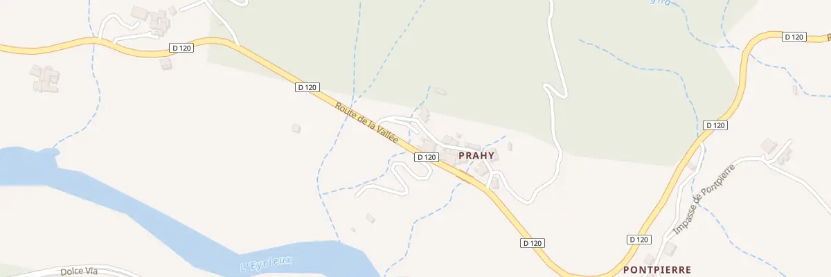 Plan du 20 Che de Prahy à Saint-Fortunat-sur-Eyrieux