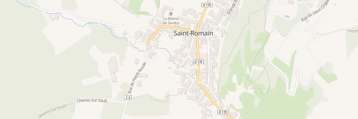 Plan du 5022 Le Village Bas à Saint-Romain