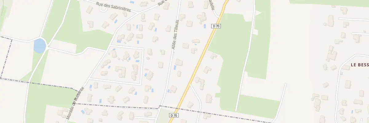 Plan du 946 Rue de la Corniche à Limas