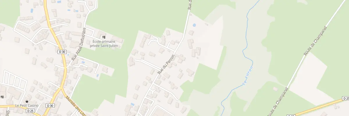 Plan du 28 Rue du Perron à Soucieu-en-Jarrest