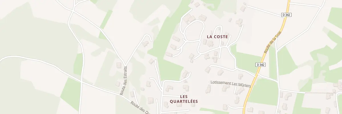 Plan du 254C Rte de la Coste à Vinzieux
