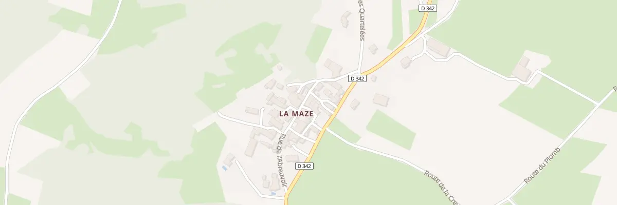 Plan du 150 Rue de l’Abreuvoir à Vinzieux
