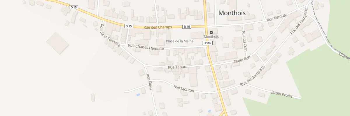 Plan du 13 Rue Charles Hemmerle à Monthois