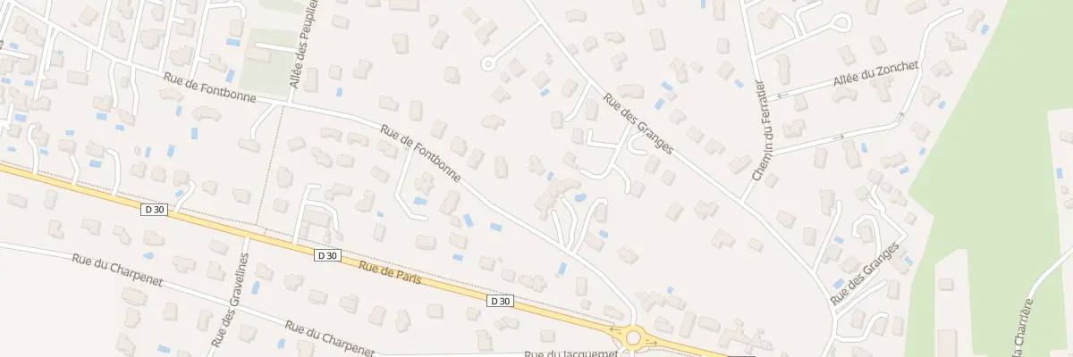 Plan du 10B Rue de Fontbonne à La Tour-de-Salvagny
