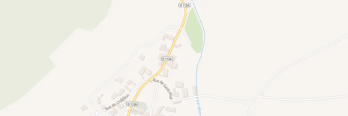 Plan du 3 Rue de l’Orme à Villiers-le-Duc