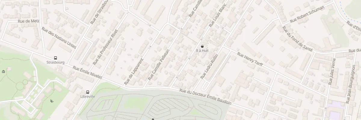 Plan du 15 Rue Louis Blanc à Charleville-Mézières