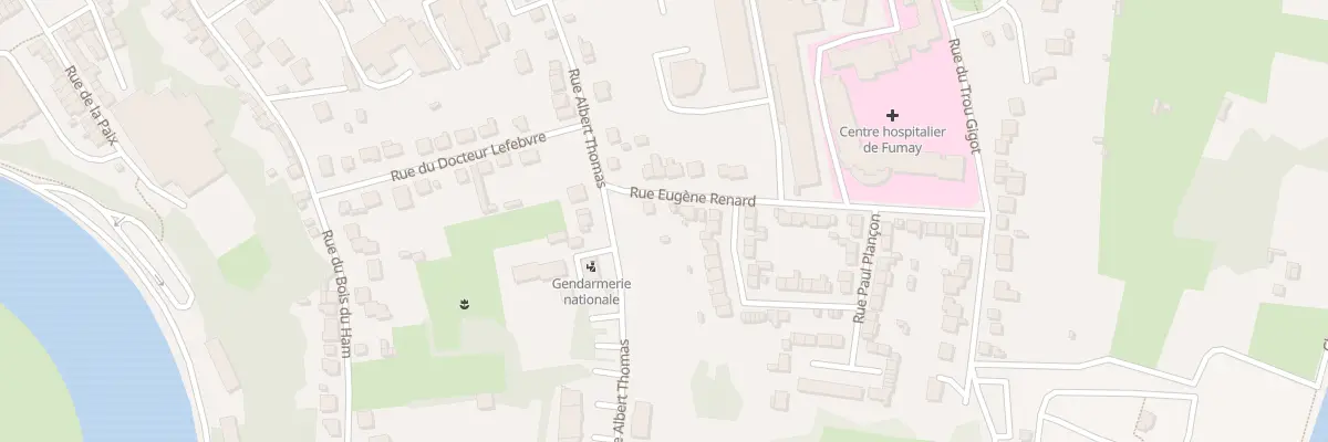 Plan du 235 Rue Eugène Renard à Fumay