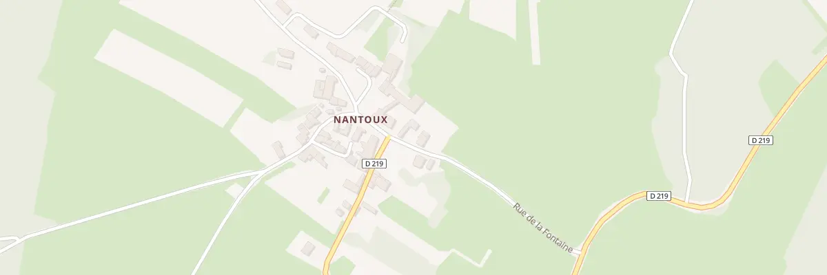 Plan du 1 Rue de la Fontaine à Chassey-le-Camp