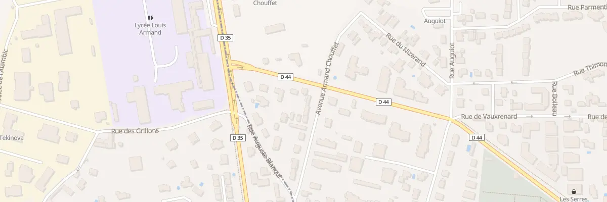 Plan du 731 Bd Gal Leclerc à Villefranche-sur-Saône