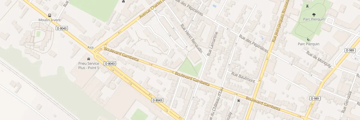 Plan du 96 Bd Gambetta à Rocroi