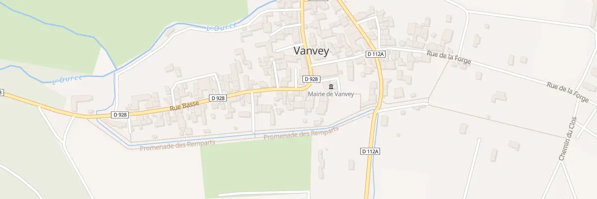 Plan du 9027 Rue Basse à Vanvey