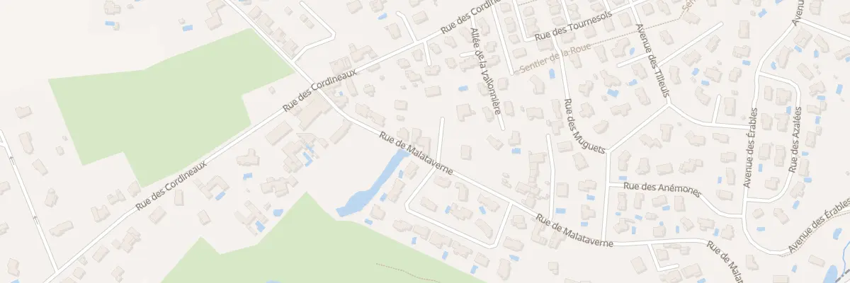 Plan du 499 Rue de Malataverne à Dommartin