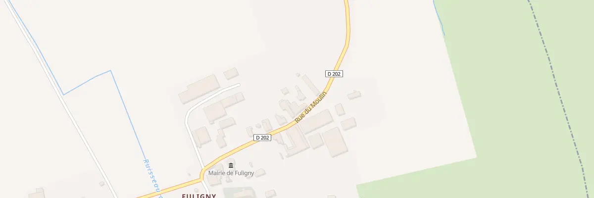Plan du 12 Rue du Moulin à Fuligny