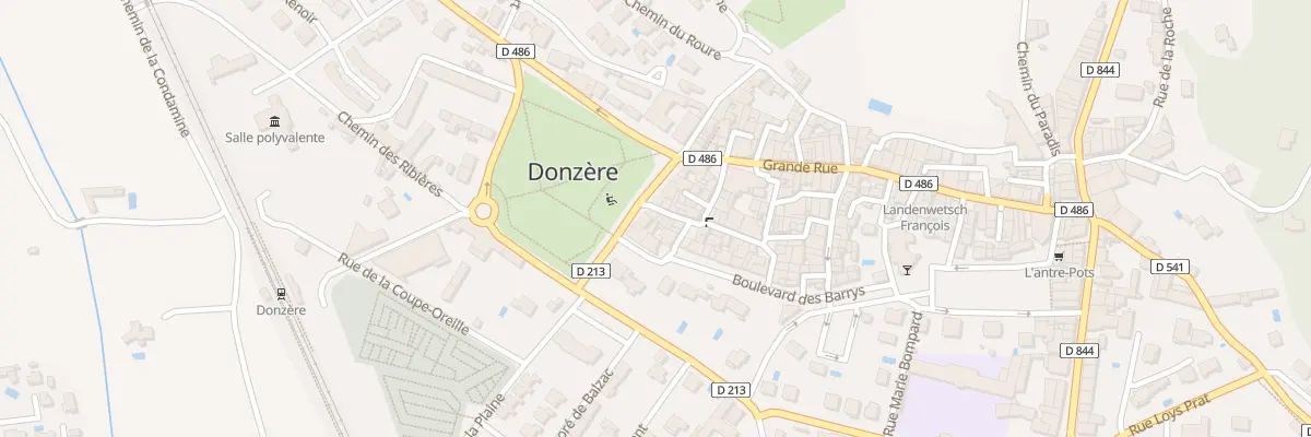 Plan du 11 Av de la Mairie à Donzère