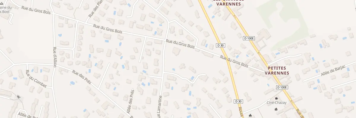Plan du 57 Rue du Gros Bois à Chazay-d’Azergues