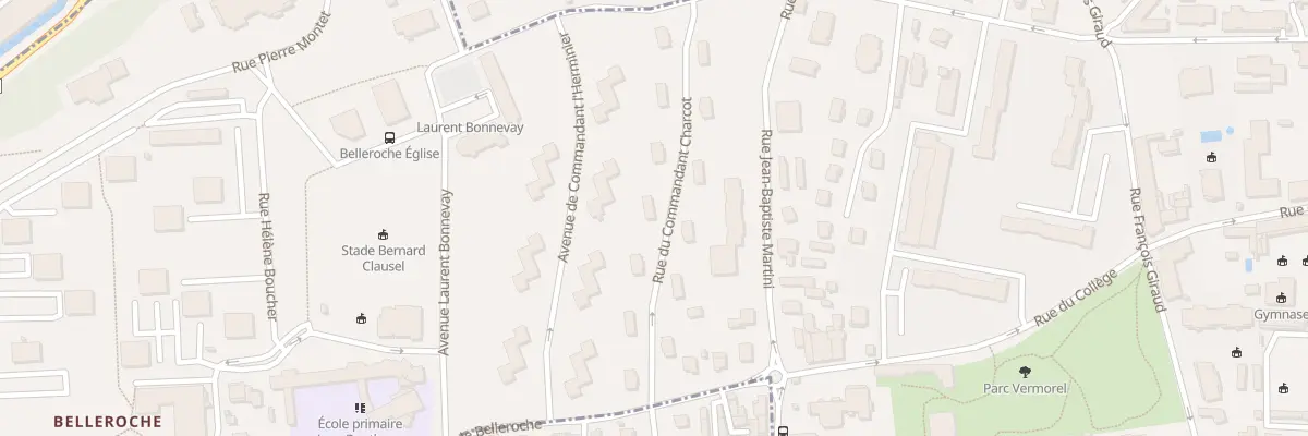 Plan du 164 Rue Cdt Charcot à Villefranche-sur-Saône