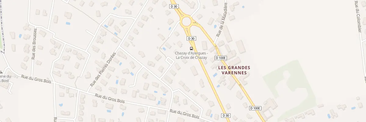 Plan du 26 Rue Lamartine à Chazay-d’Azergues