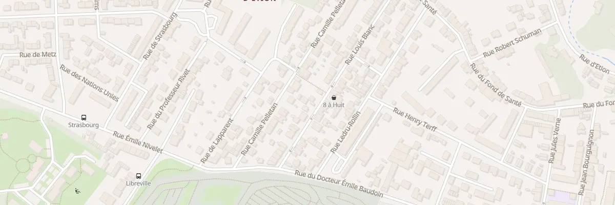 Plan du 21 Rue Louis Blanc à Charleville-Mézières