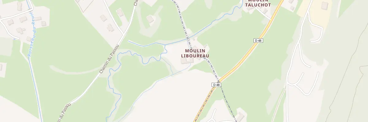 Plan du 12 Che Liboureau à Saint-Jean-de-Vaux
