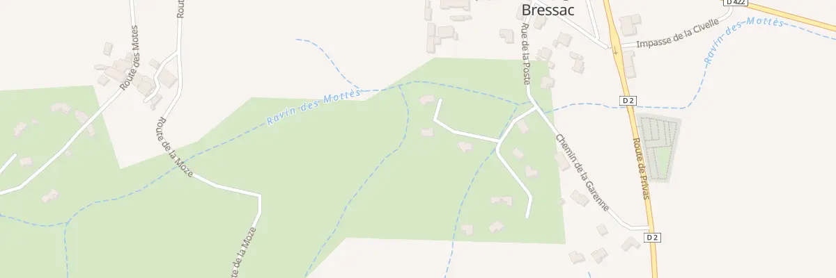 Plan du 75 Imp d’Entrechat à Saint-Lager-Bressac