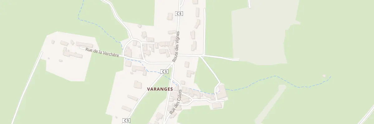Plan du 5157 Varange à Cortambert