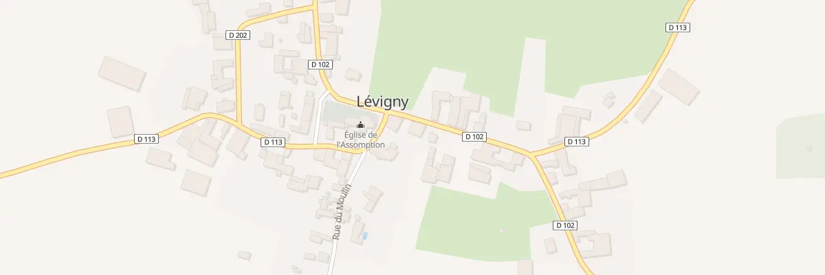Plan du 1 Rue du Patis à Lévigny