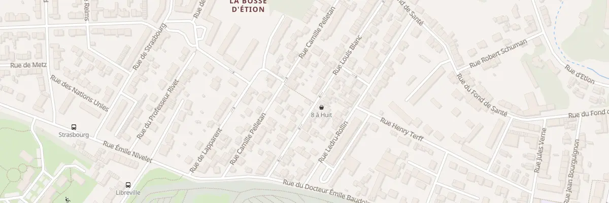 Plan du 25 Rue Louis Blanc à Charleville-Mézières