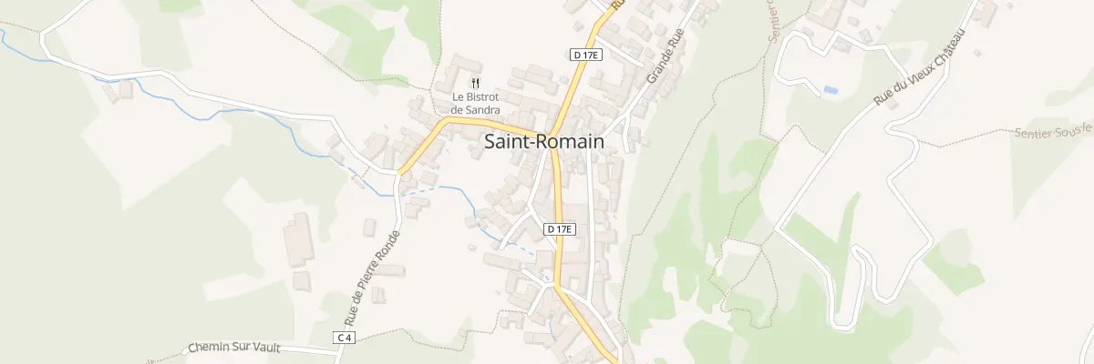 Plan du 5029 Le Village Bas à Saint-Romain