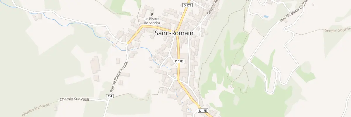 Plan du 5028 Le Village Bas à Saint-Romain