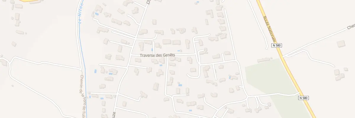 Plan du 142 Tra des Genêts à Saint-Laurent-des-Arbres