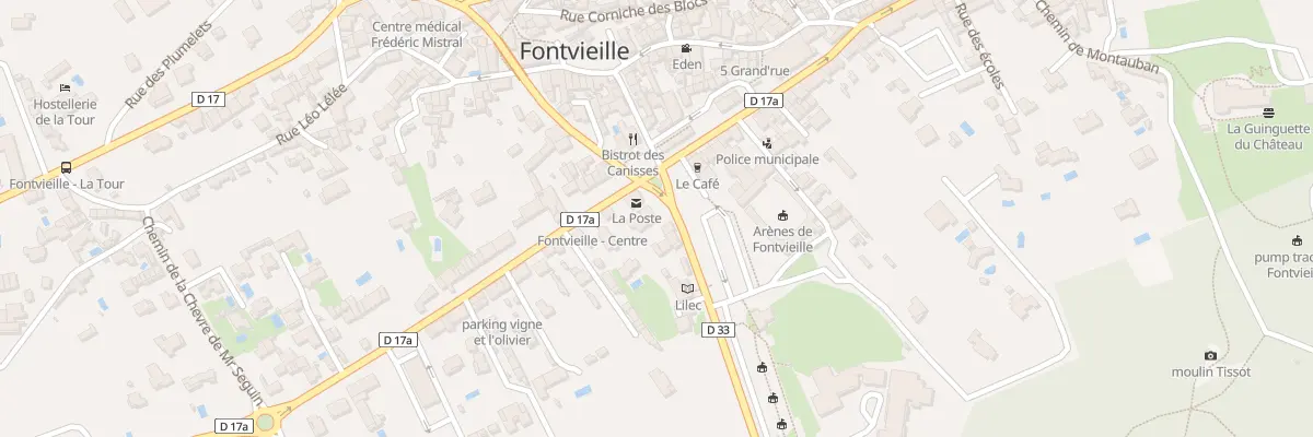 Plan du 4 Av des Moulins à Fontvieille